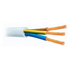 (Z) PP_J 3x2.5 bela Licnasti kabel (H05VV-F).