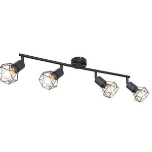 Spotovi | Globo Xara 54802S-4 - Crna