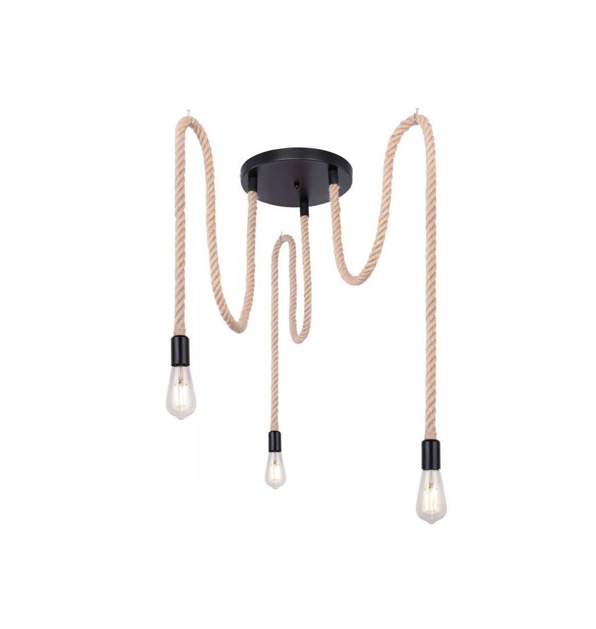 Lusteri i Visilice | Globo Ulleu 69029-3H1 - Crna