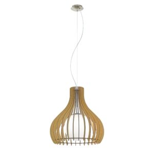 Lusteri i Visilice | Eglo Tindori 96214 - Drvo