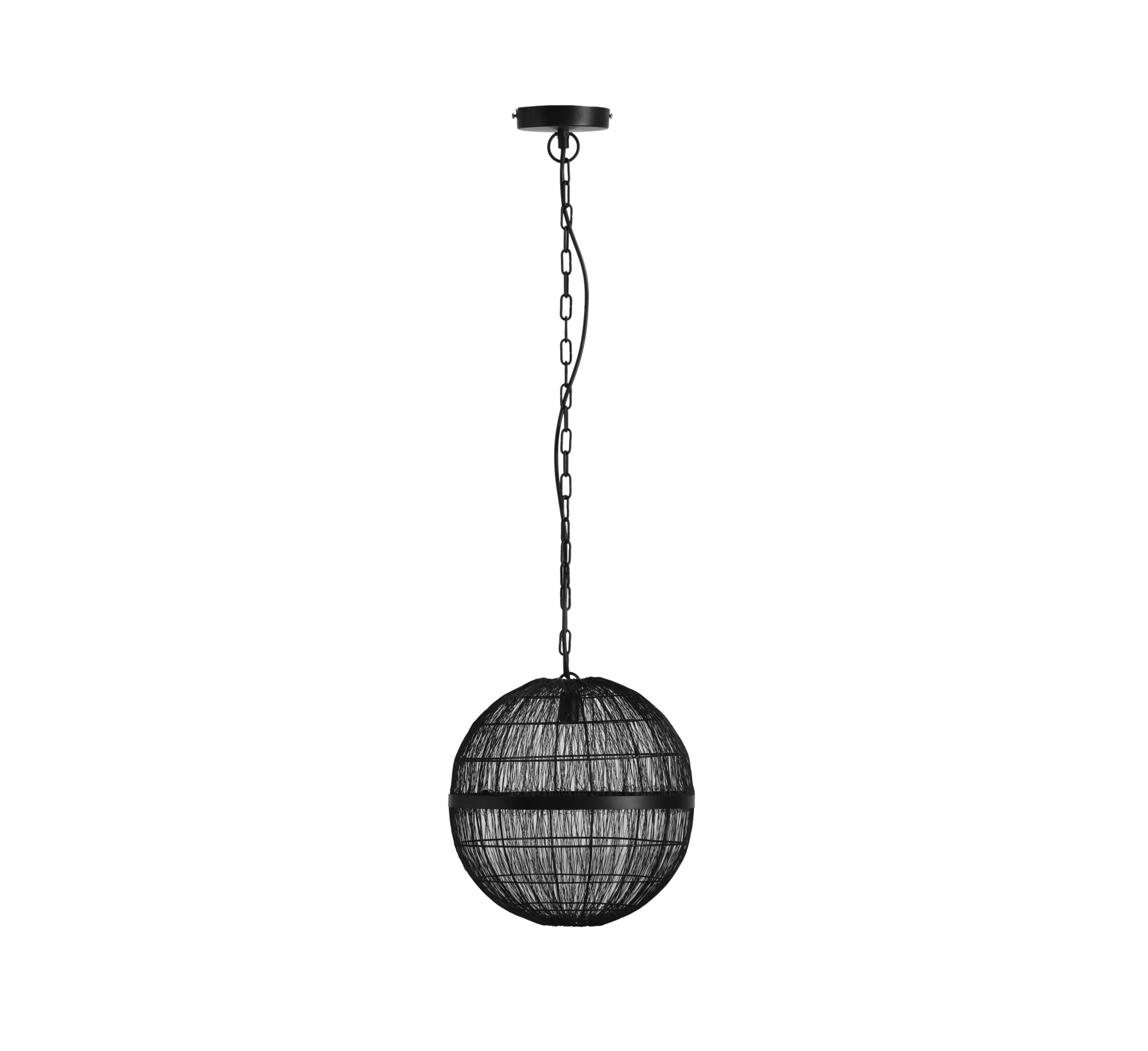 Lusteri i Visilice | Globo Black 14994H1