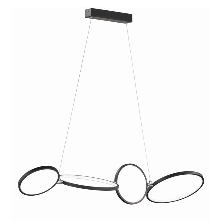 Visilica | Rondo 322610432 - LED - Crna