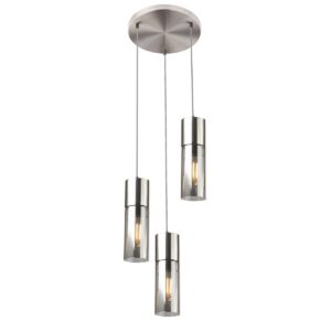Lusteri i Visilice | Globo Annika 21000-3HN - Nikl
