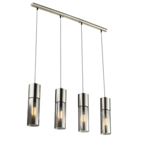 Lusteri i Visilice | Globo Annika 21000-4HN - Nikl