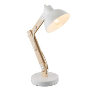 Stone lampe | Globo Tongariro 21502 - Bela/Drvo