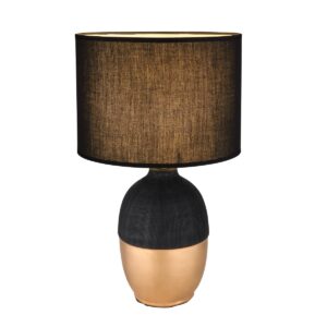 Stone lampe | Globo Valentino 21627B - Crna/Zlatna
