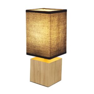 Stone lampe | Globo Valentino 21628B - Crna/Drvo