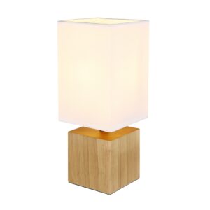 Stone lampe | Globo Valentino 21628W - Bela/Drvo