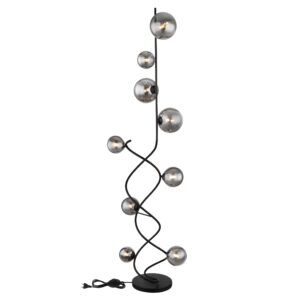 Podna lampa Riha od dobavljača Globo. Dostupna putem Halogen online prodavnice i u radnjama Jevrejska 14 i Vršačka 66, Novi Sad.