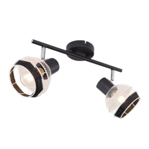 Spot lampa Griddy od dobavljača Globo. Dostupna putem Halogen online prodavnice i u radnjama Jevrejska 14 i Vršačka 66, Novi Sad.